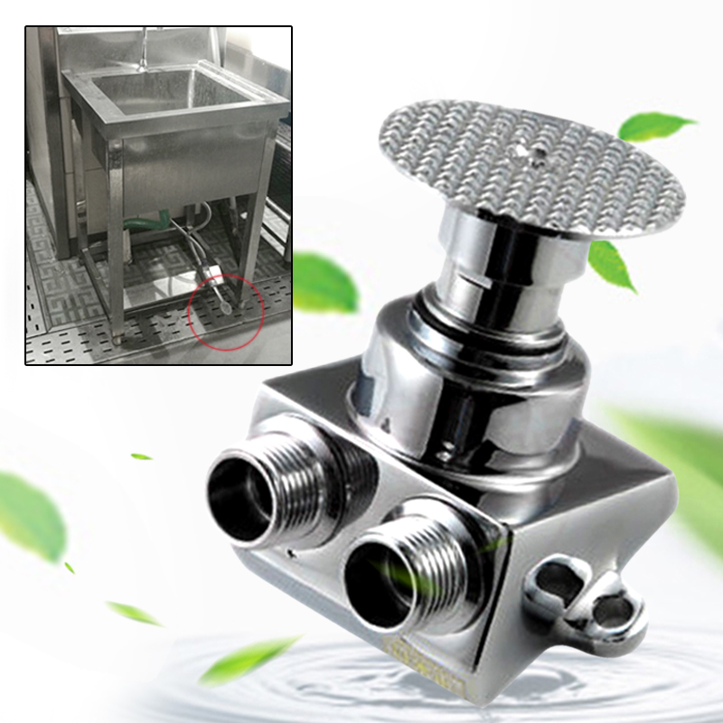 Basin Mixer Cartridge - 1 adet ayak pedalı vana bakır