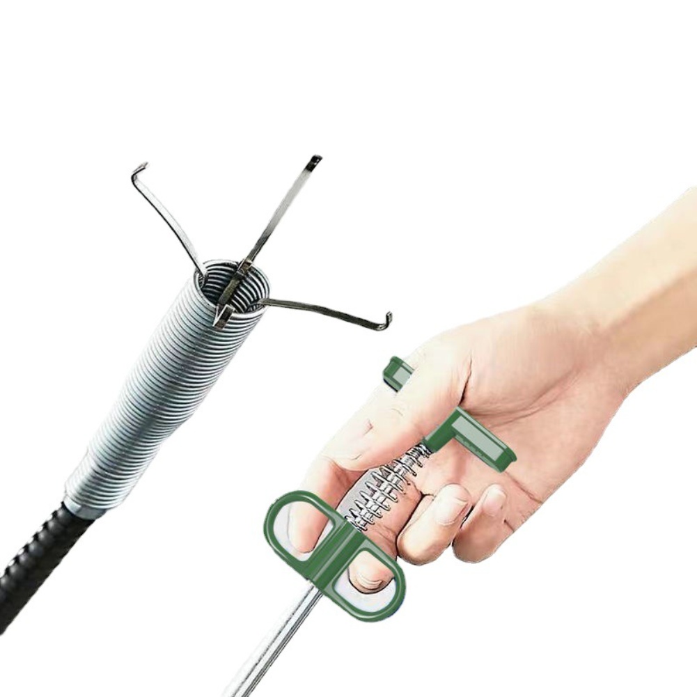 Drain Snake Flexible - Yeşil Drenaj Yılanı Pençesi, Saç ve