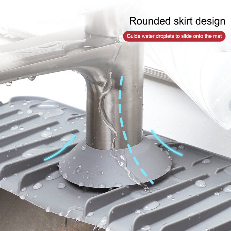 Silicone Tap Washer - 1 adet silikon musluk emici mutfak