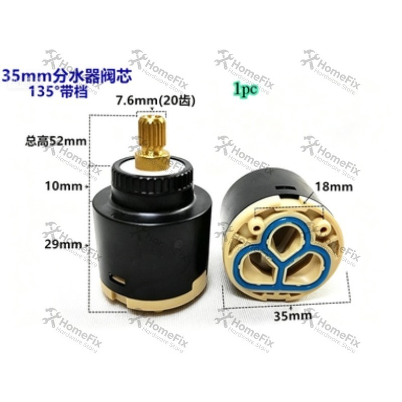 1 adet seramik vana çekirdeği  - Basin Mixer Cartridge incelemesi ve fiyatı